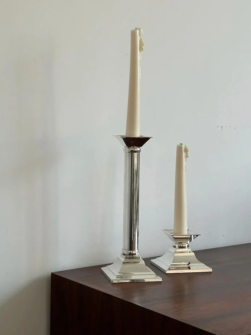 German Candle Holders Pair