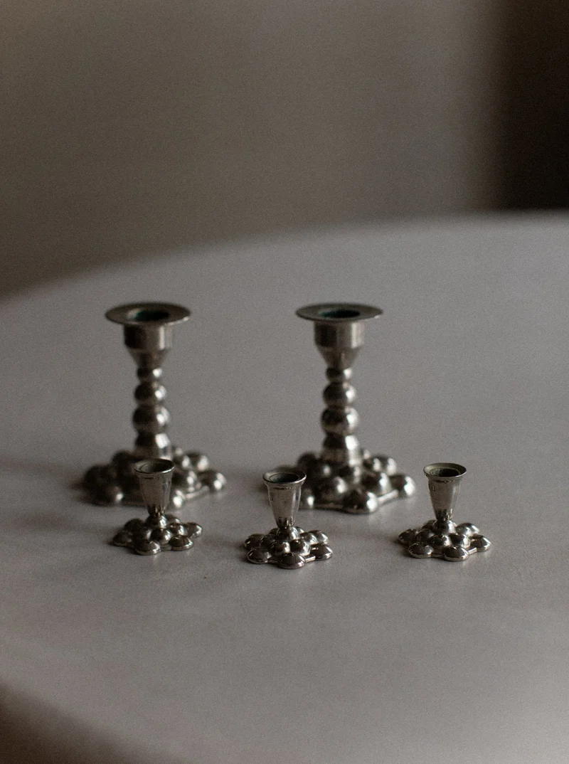 Bubbly Candleholders