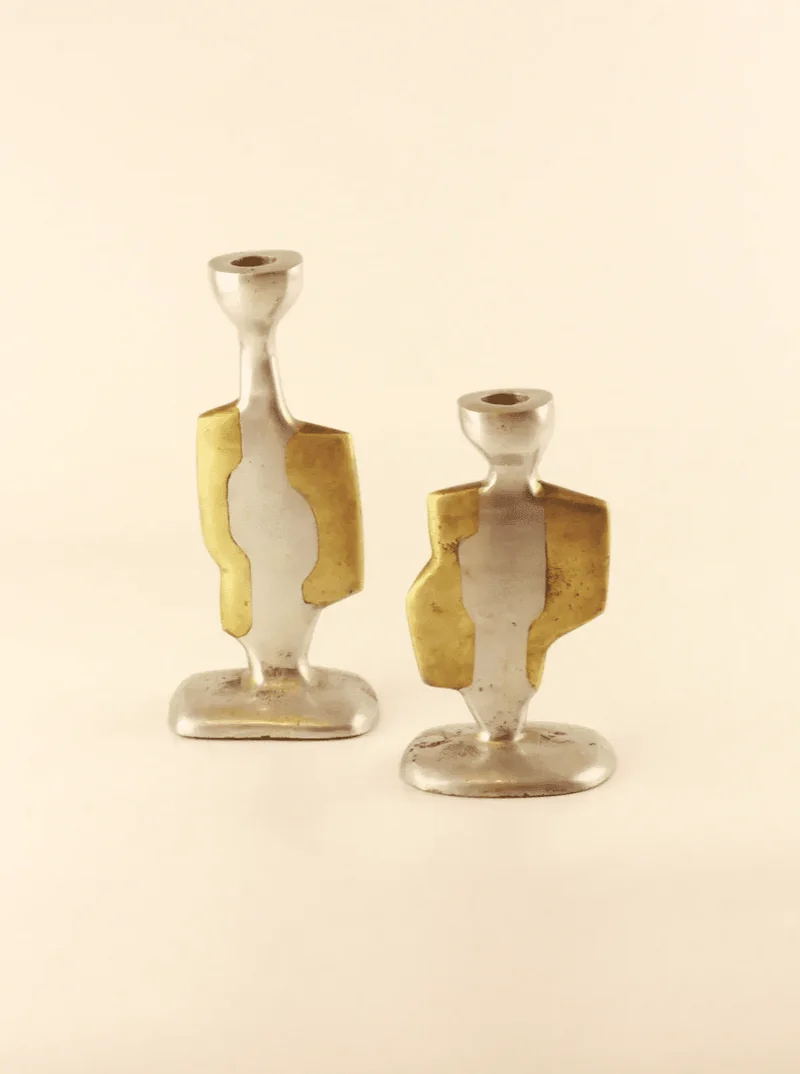 Brutalist Candleholders
