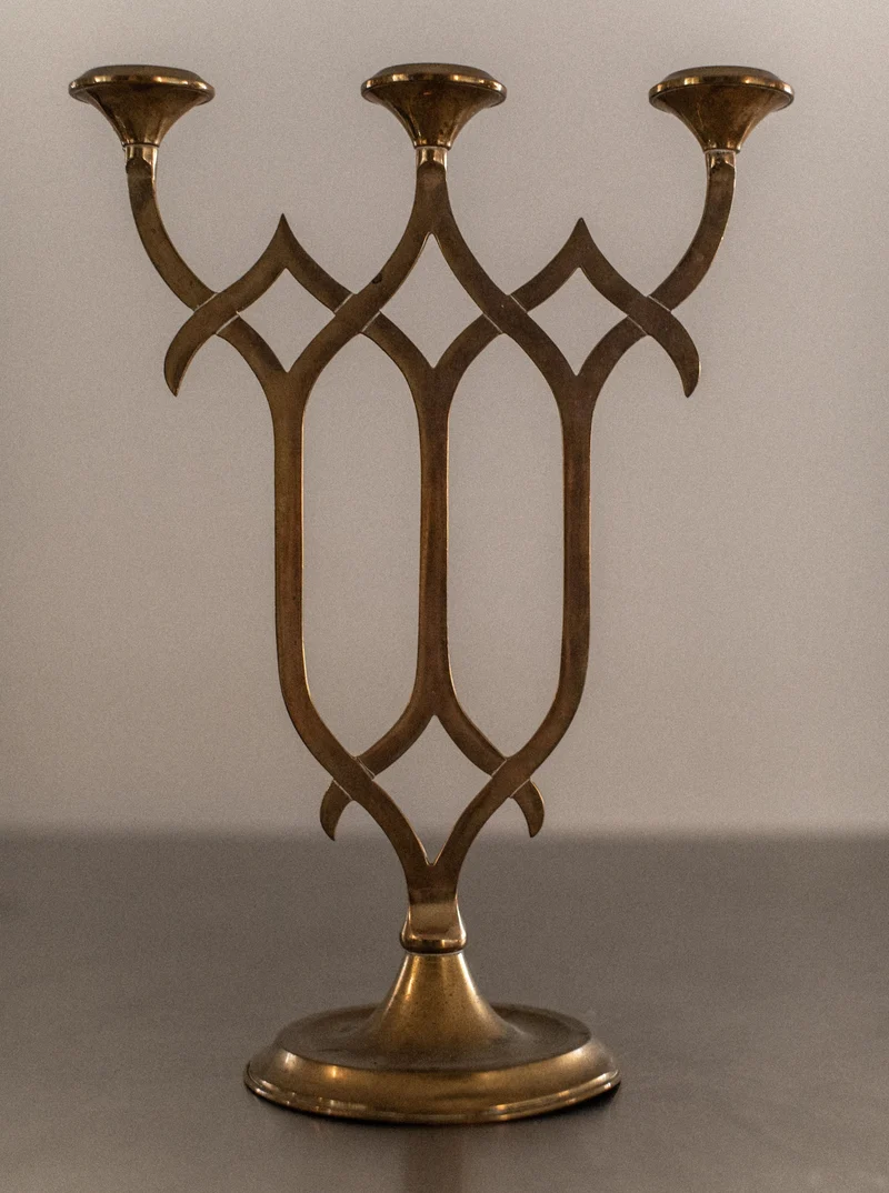 Brass Candleholder