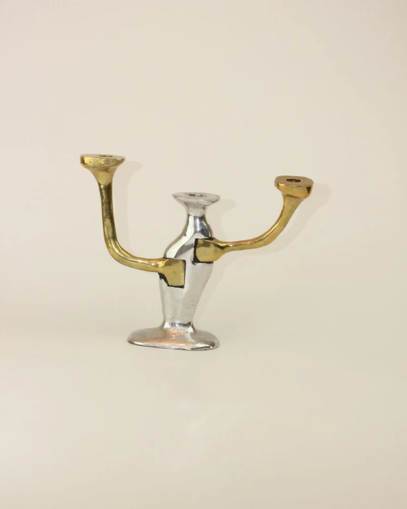 Brutalist Candle Holder