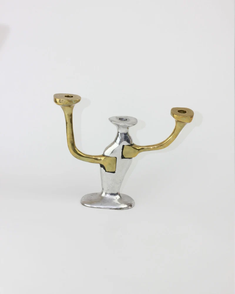 Brutalist Candle Holder