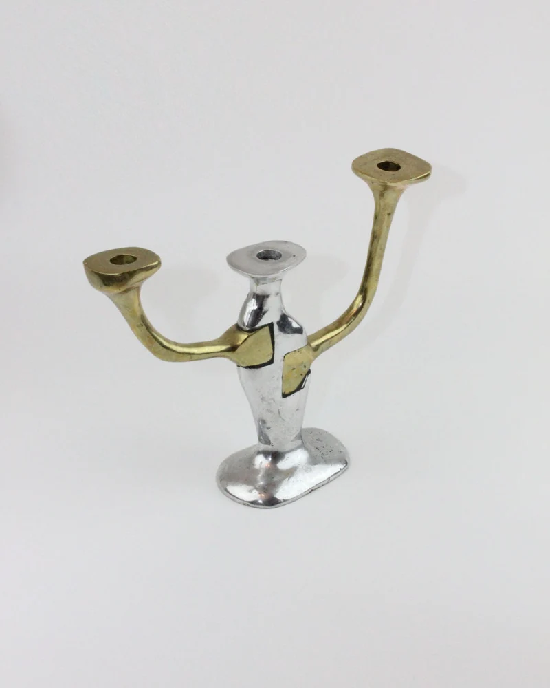 Brutalist Candle Holder