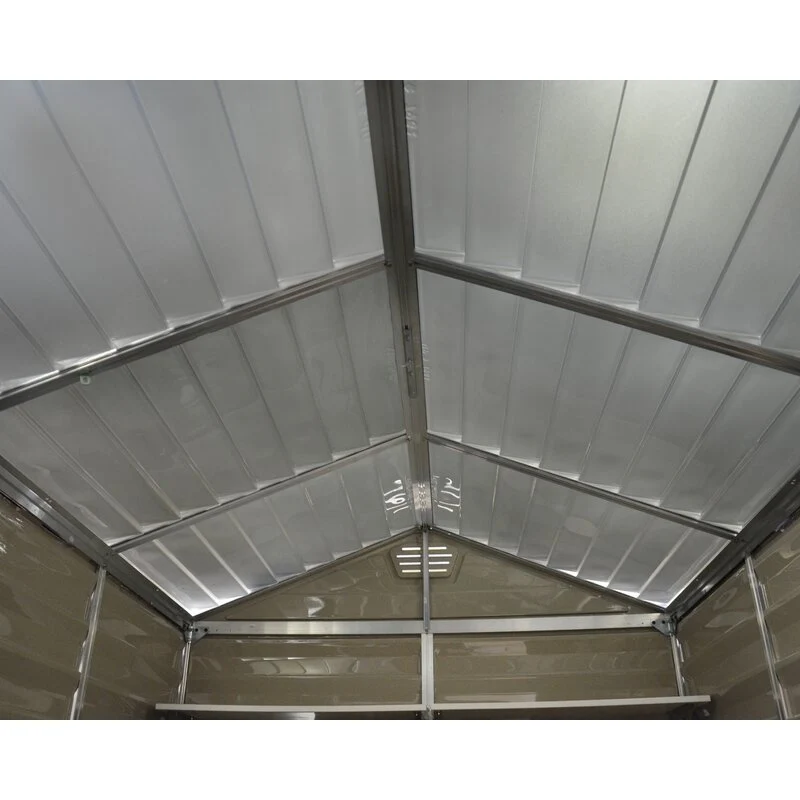 SkyLight 6 ft. W x 8 ft. D Plastic Storage Shed