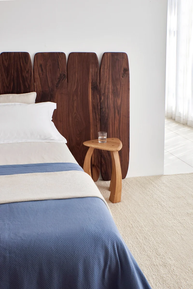 Madeira Walnut Headboard Medium
