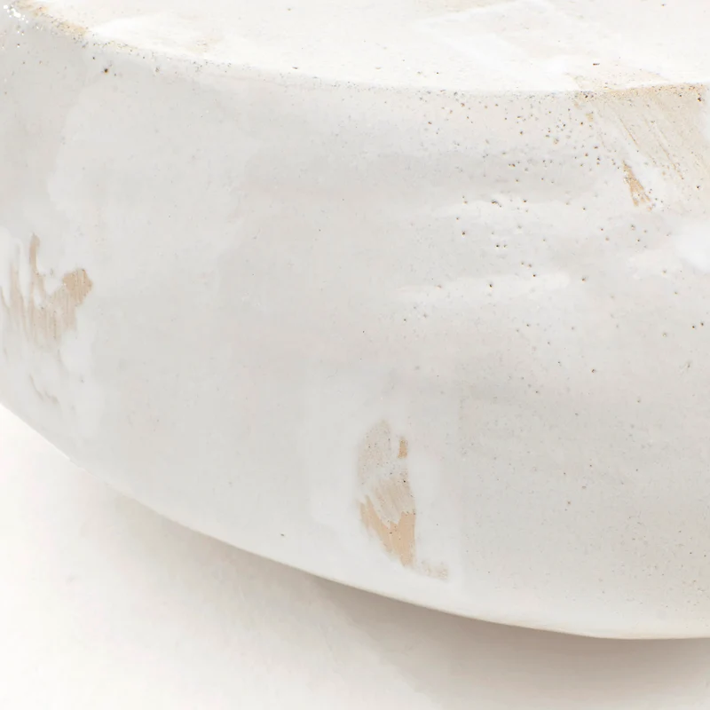 Ceramic Coffee Table in Cream