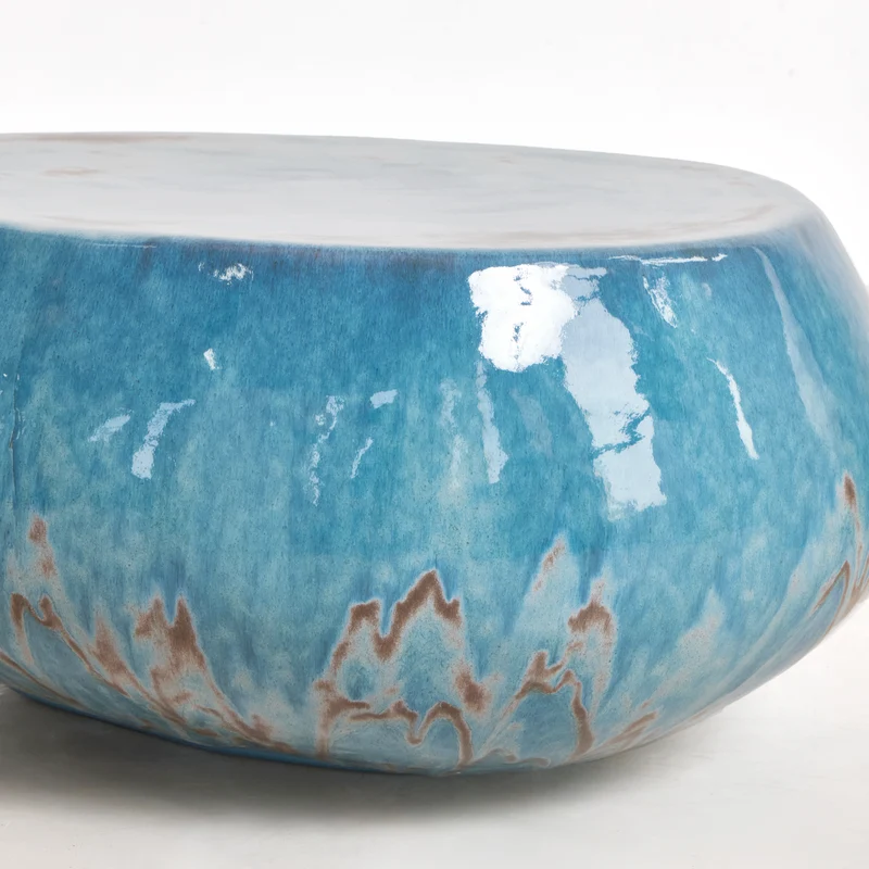 Ceramic Coffee Table in Cream