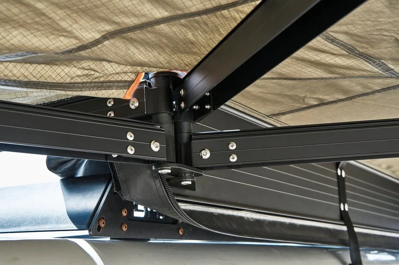 270 Degree Awning, Compact, Driver Side, C-Channel Aluminum, Olive
