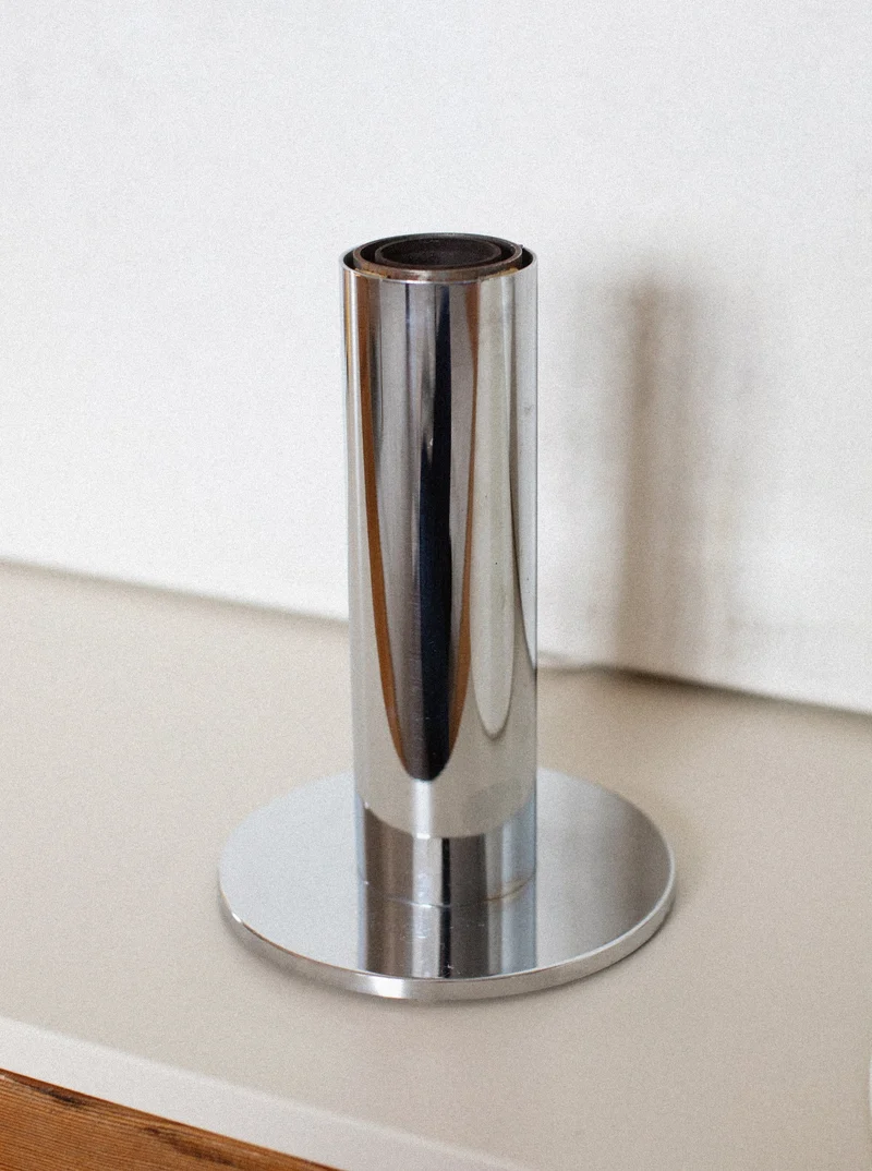 Vintage Chrome Table Lamp
