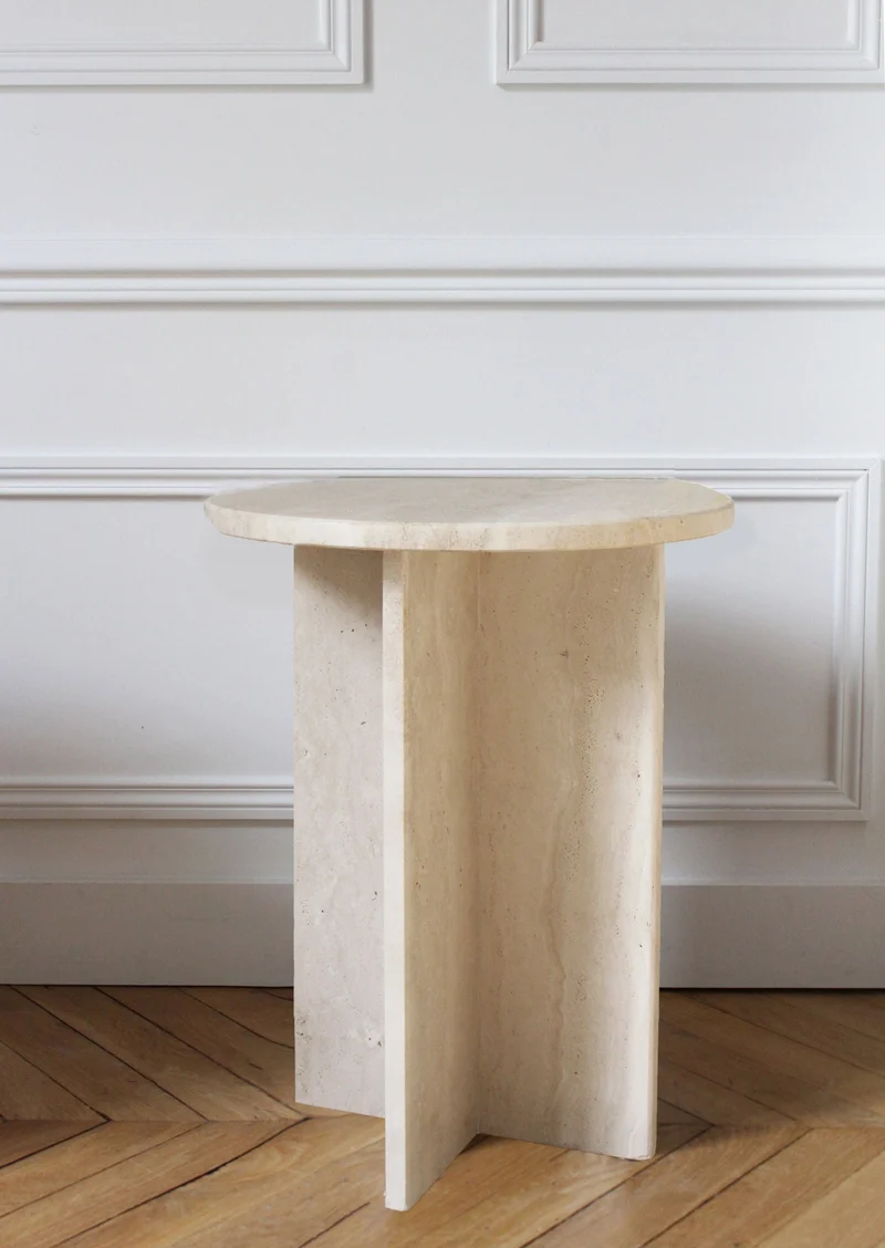 Rosie Travertine - Marble Coffee Table