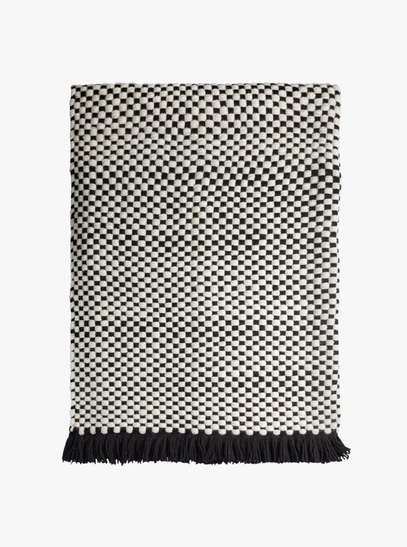 Damier Throw - Black