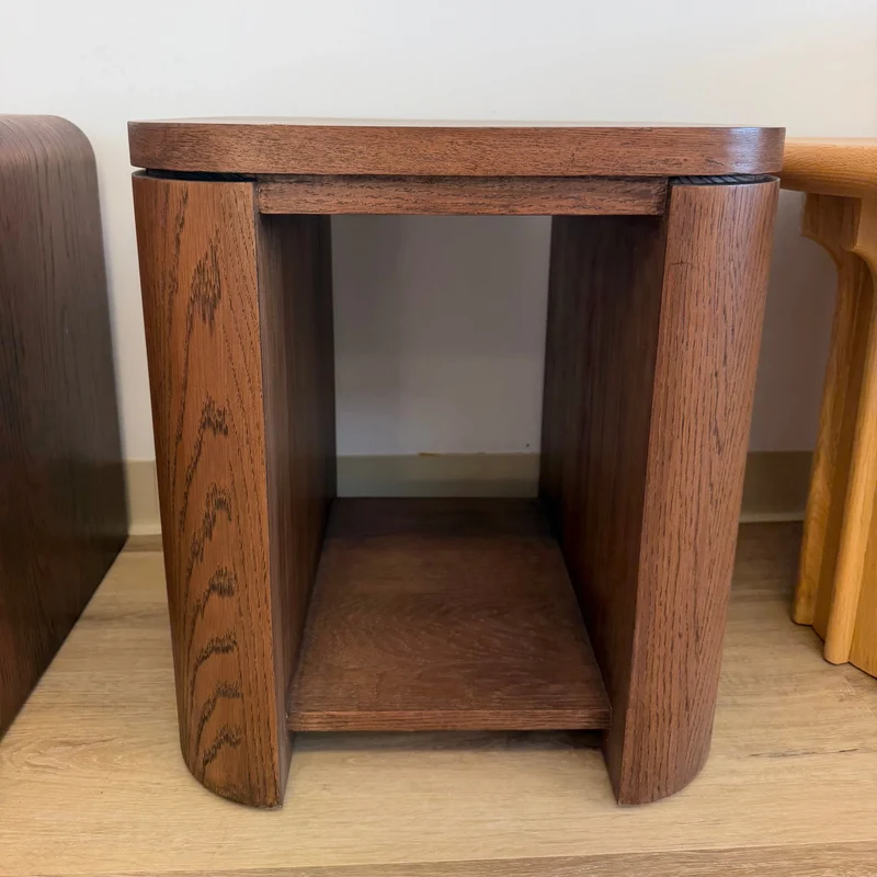 Ovelo Side Table All-oak construction(karhyn studio sale)