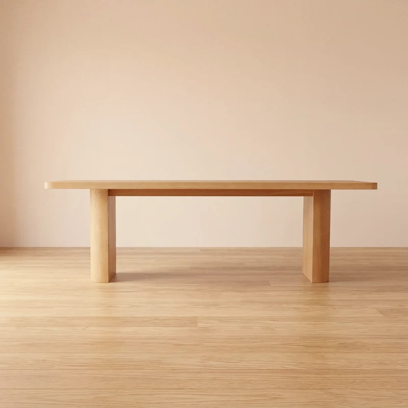 Ovelo Dining Table All-oak construction