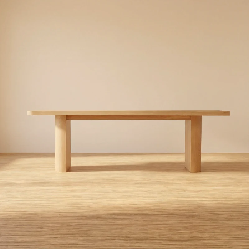 Ovelo Dining Table All-oak construction