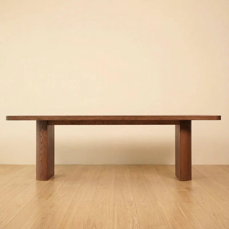 Ovelo Dining Table All-oak construction