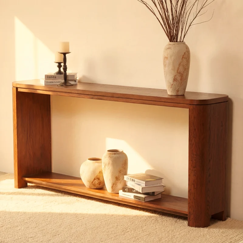 Ovelo Console Table All-oak construction