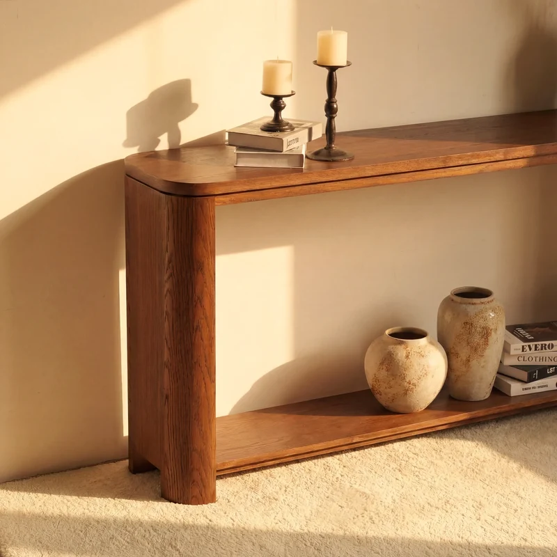 Ovelo Console Table All-oak construction